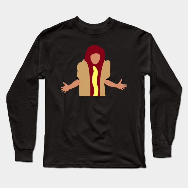 i think you should leave hot dog Long Sleeve T-Shirt by evcharles